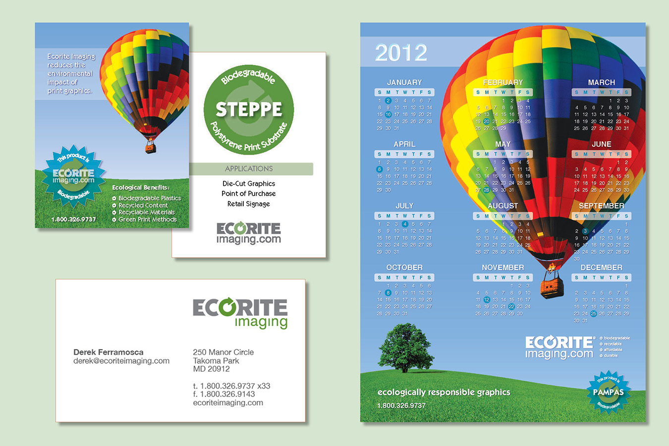 ecorite 11 : Biodegradable materials used in printing marketing pieces and product samples