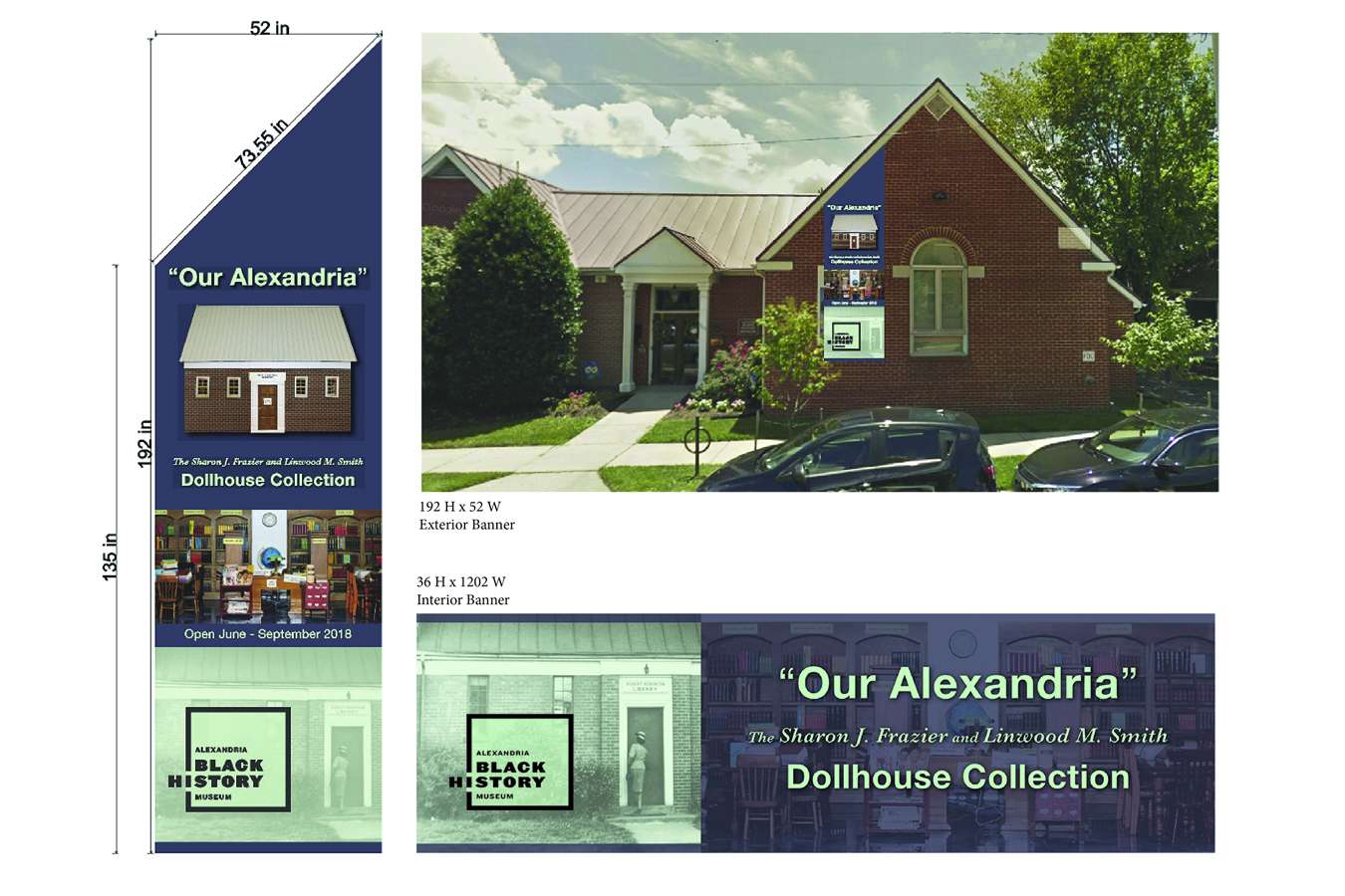 Dollhouse Banners : Exterior and Interior Banners 