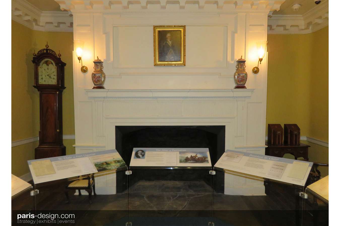 17W parlor : The Arthur St. Clair Parlor interprets the life of this "Forgotten Founding Father"