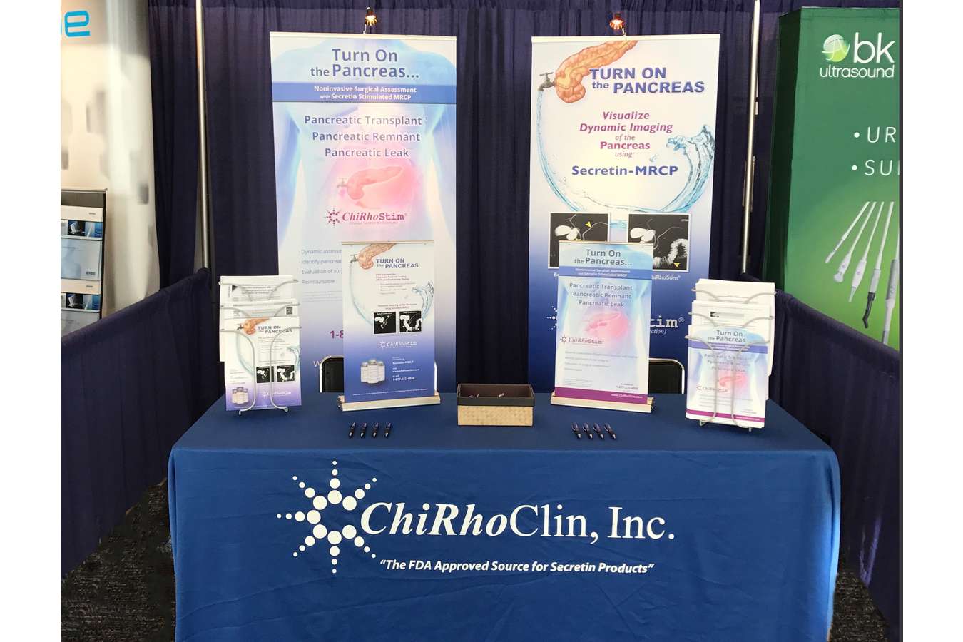 2017 ChiRhoClin  : Tradeshow displays, banners and corporate graphics are regularly done for this pharmaceutical company
