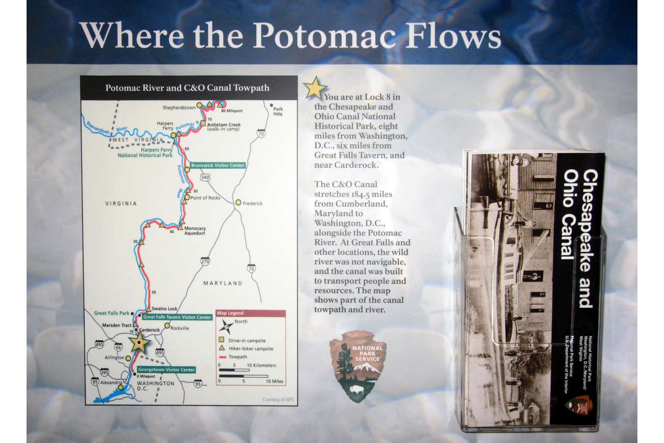 Potcy 1 : The River Center Interprets the Watershed of the Potomac River on the C&O Canal Near D.C.