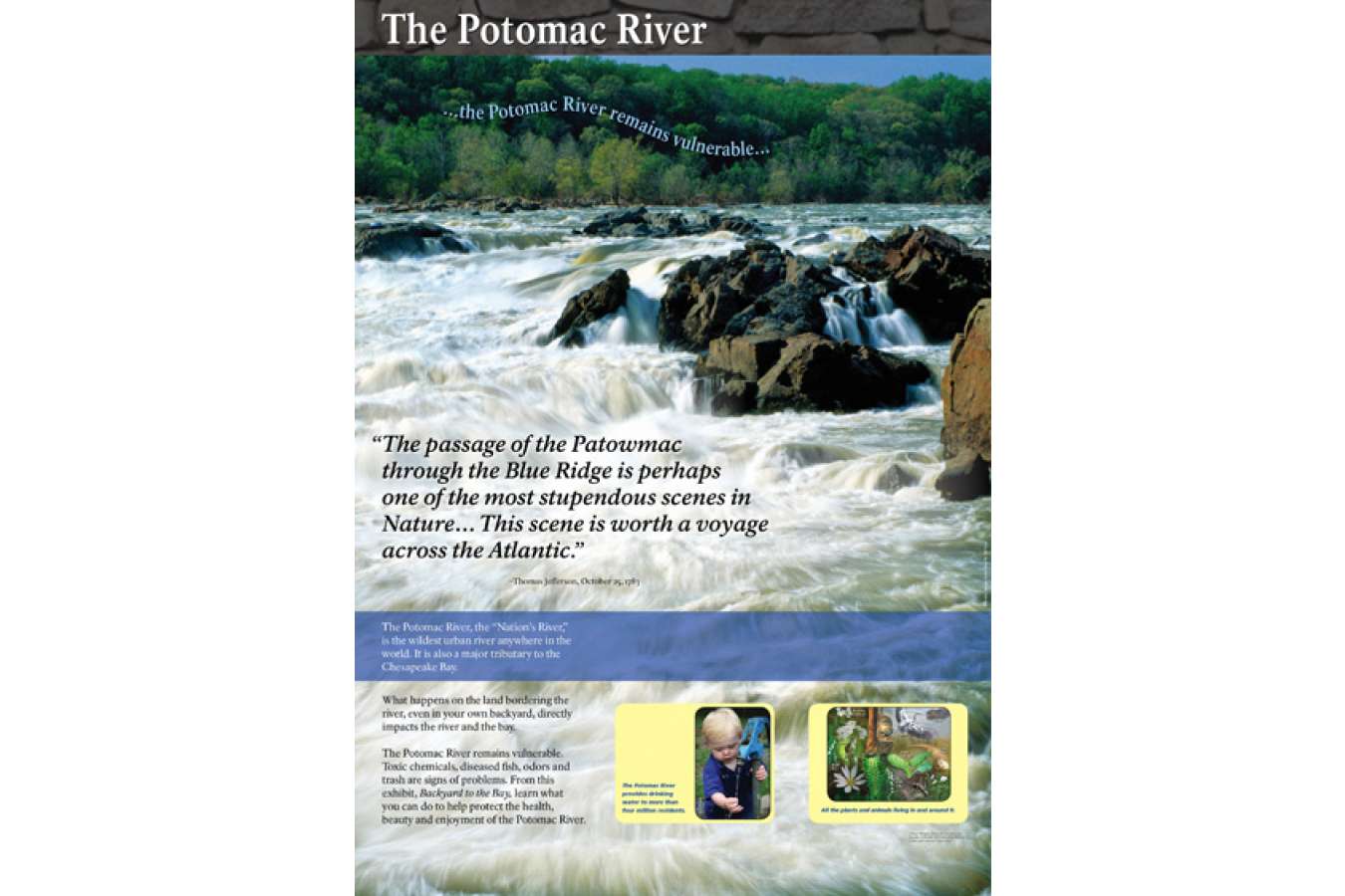 Potcy X1 : The Potomac River is the Wildest Urban River in the World.