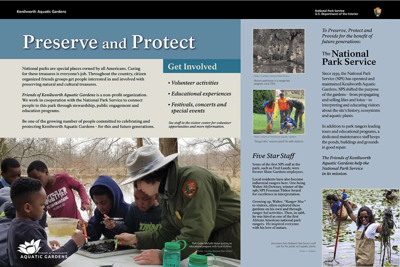 fokag 7 : Park rangers offer daily classes, guided tours and wildlife information to visitors.