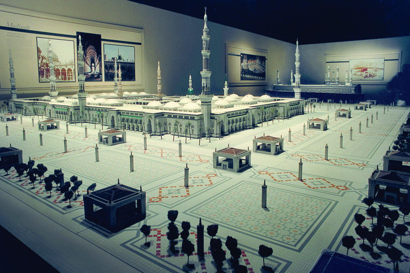 ksa medina : ISLAM: Model of the Mosque at Medina – Over 140 Architectural Models in Exhibit